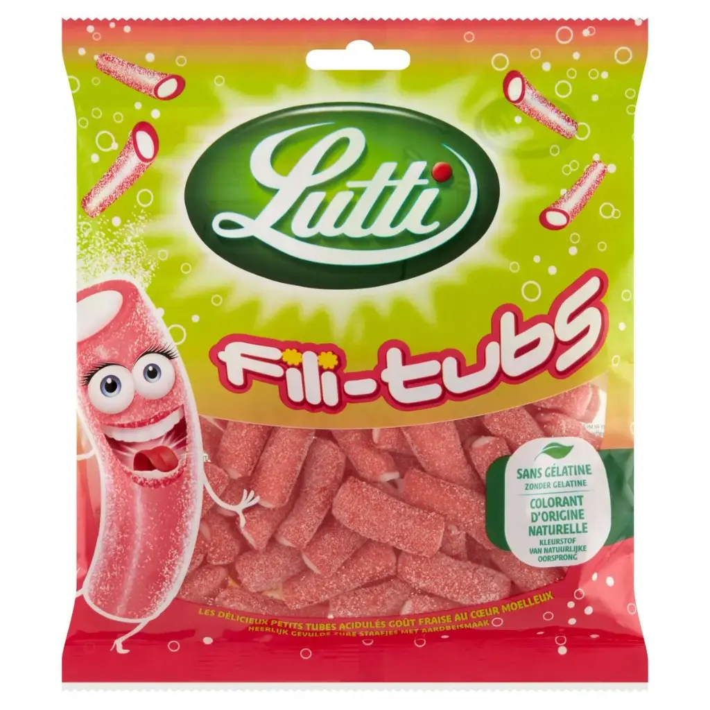 Lutti Fili-Tubs Bonbons 200 Gr