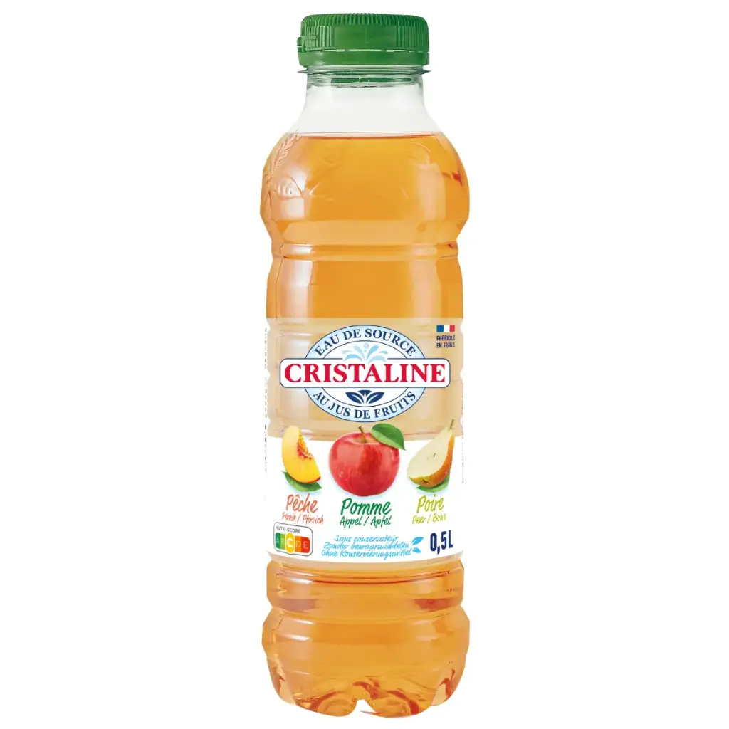 Cristaline Pêche Pomme Poire 50 Cl