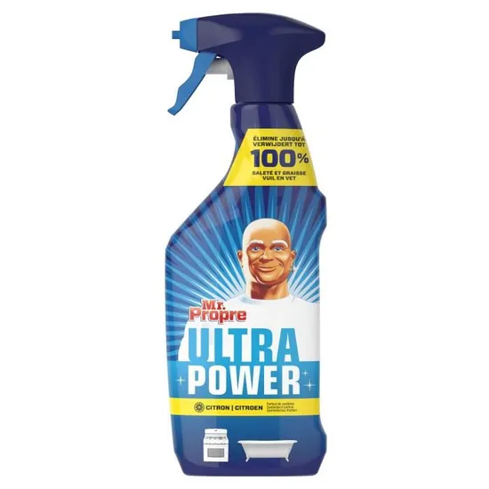 Mr Propre Ultra Power Citron Spray Nettoyant 500 Ml