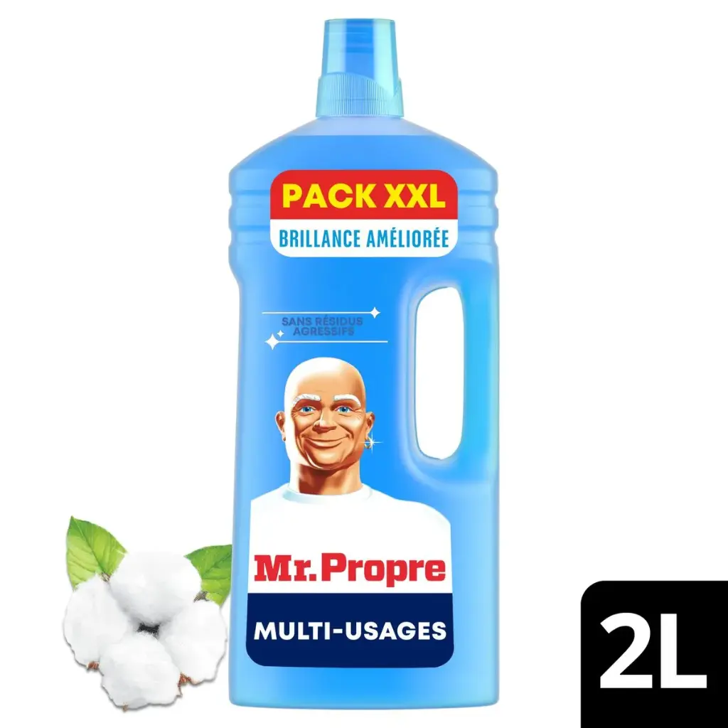 Mr Propre Fleurs de Coton Nettoie-Tout 2 L