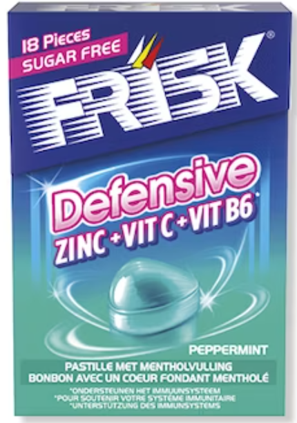 Frisk Defensive Peppermint Pastilles 36 Gr