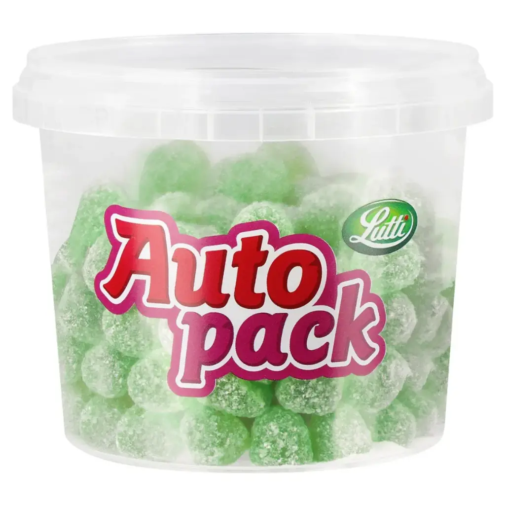 Lutti Autopack Gommes Vertes 200 Gr