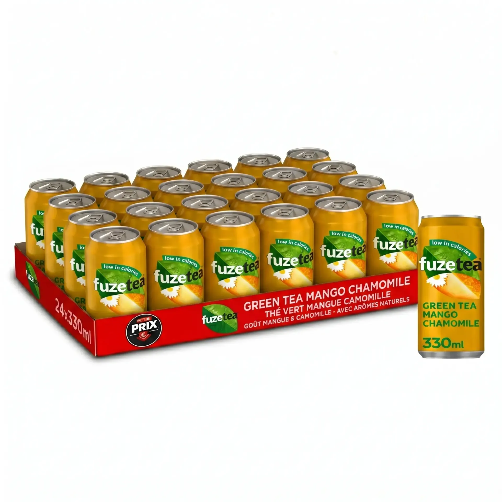 [FUZ001] Fuze Tea Green Mangue Camomille Canette 24x33 Cl