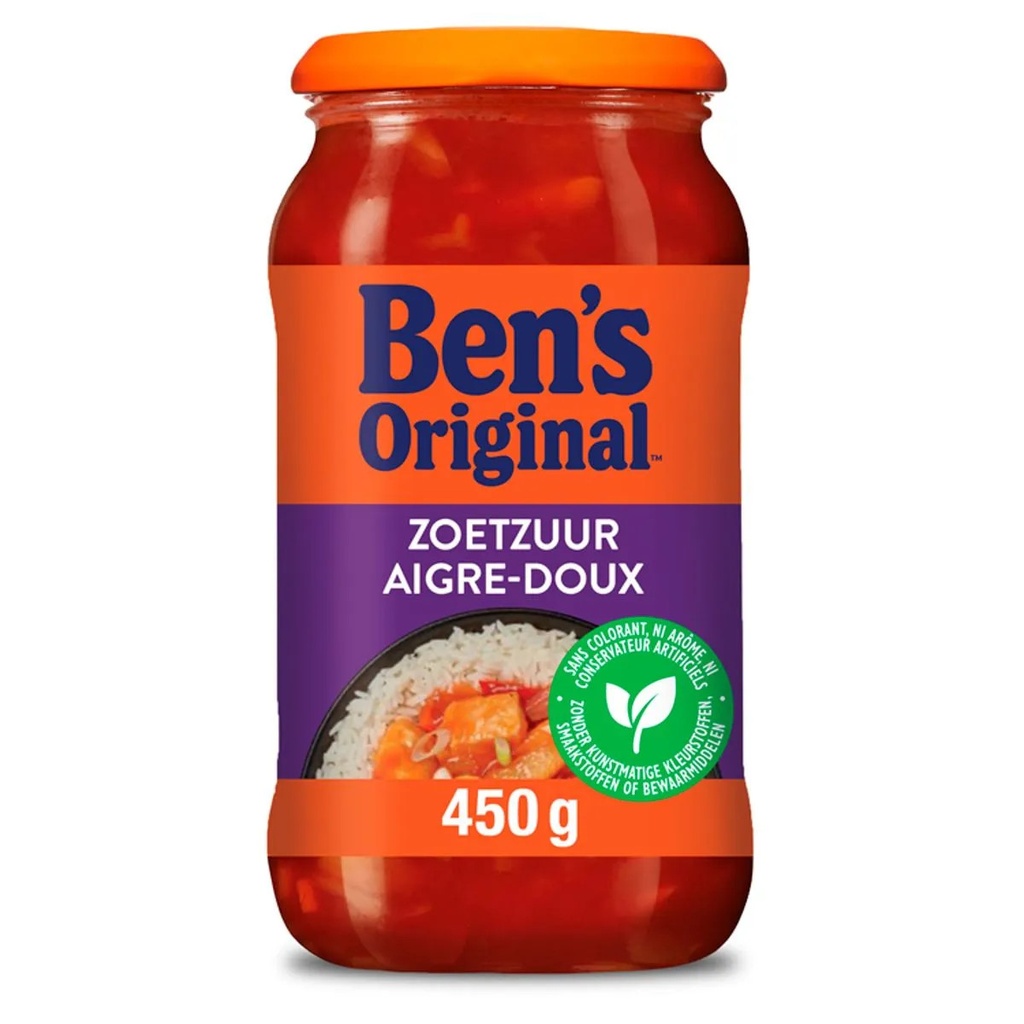 Ben's Original Sauce Aigre-Doux Bocal 450 Gr