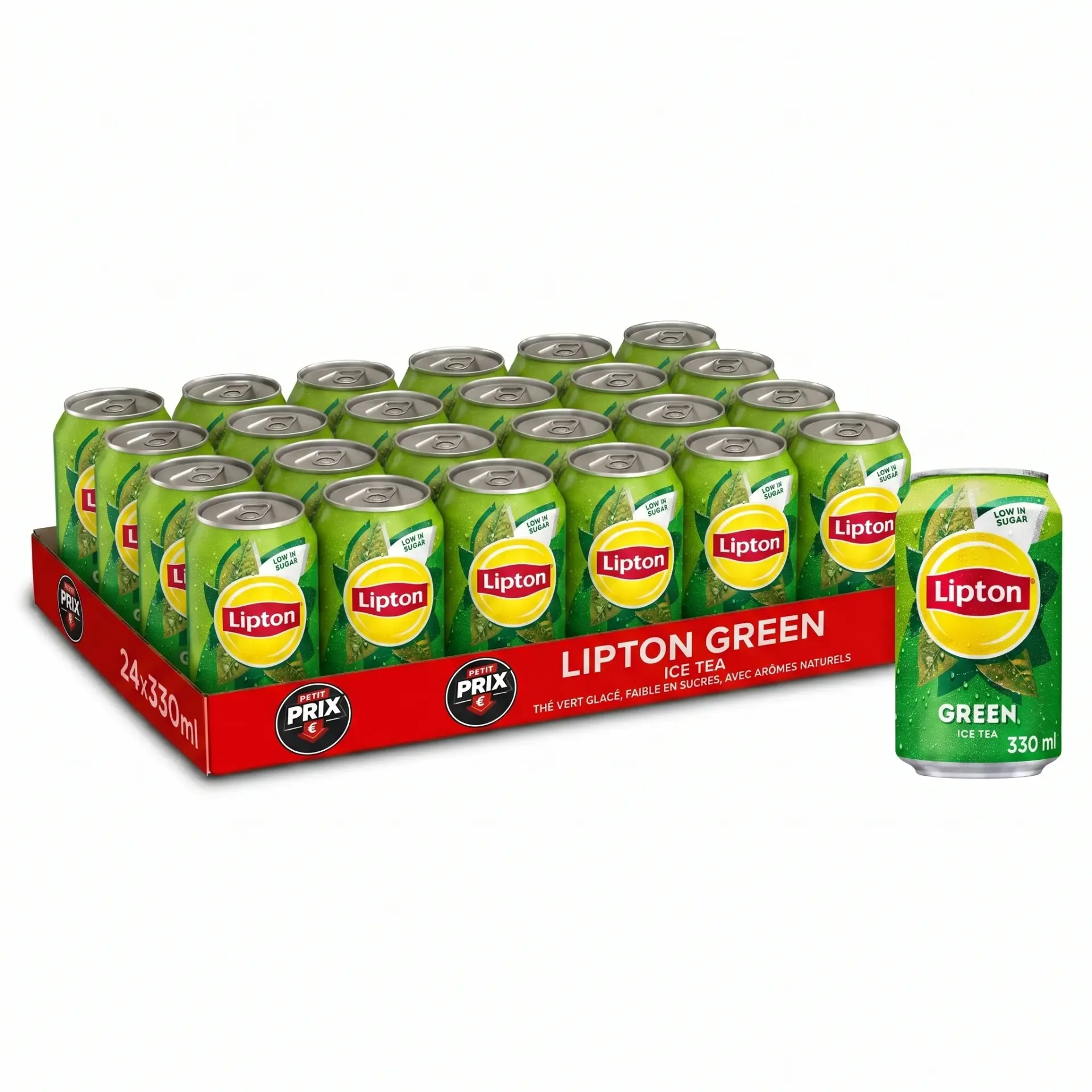 [LIP003] Lipton Iced Tea Green Canette 24x33 Cl