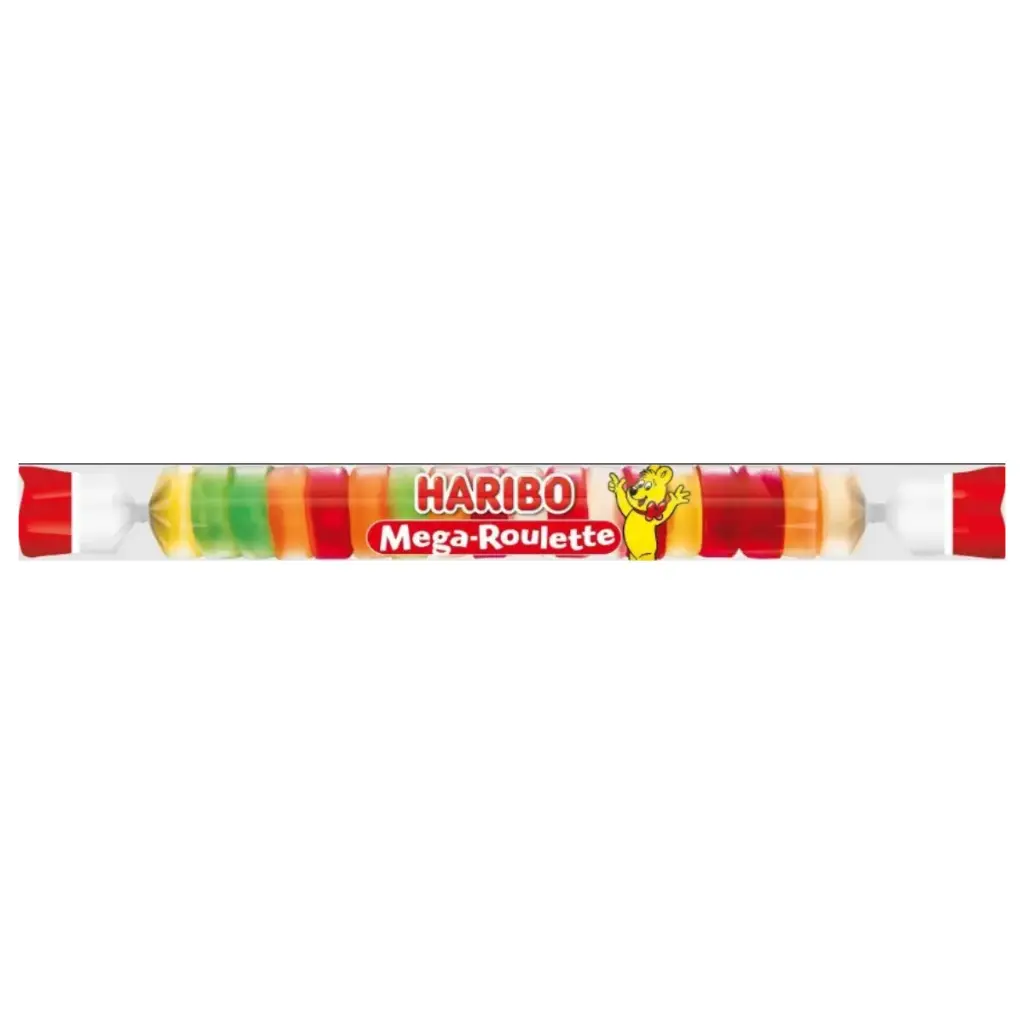 Haribo Mega Roulette Fruit 45 Gr