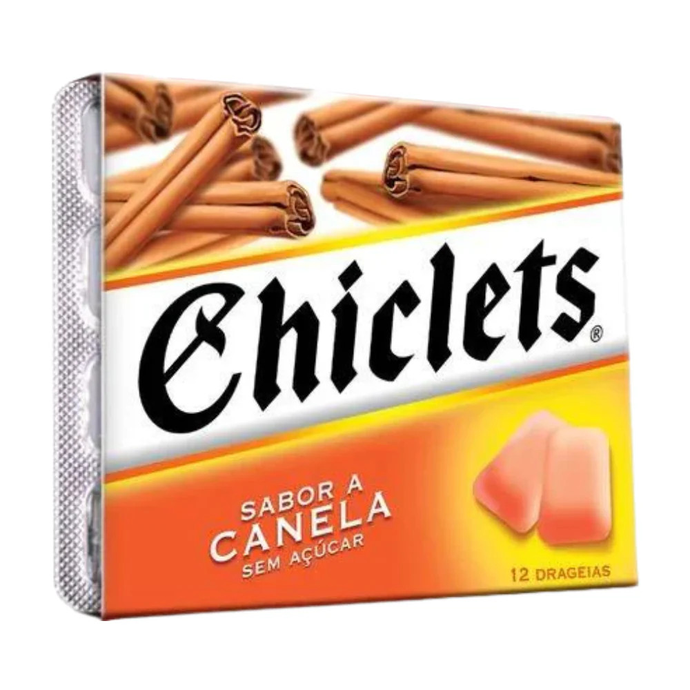 Chiclets Cannelle 12 Pièces 16,8 Gr
