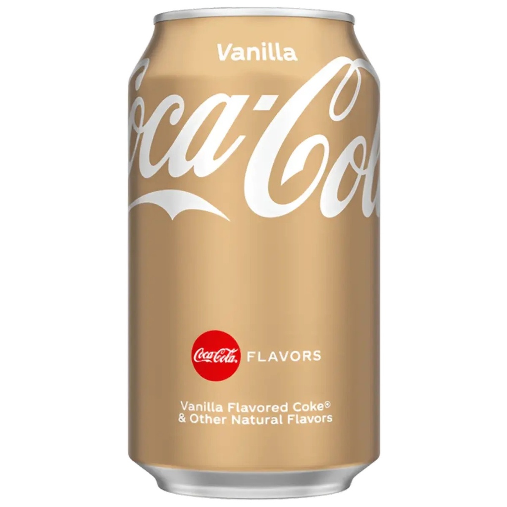 Coca-Cola Vanille Import DK Canette 33 Cl
