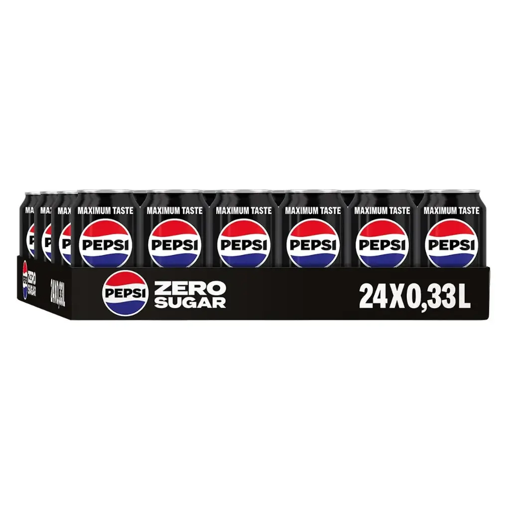 Pepsi Zero Sugar Cola 24x33 Cl