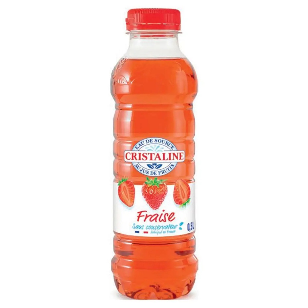 Cristaline Fraise Bouteille 50 Cl
