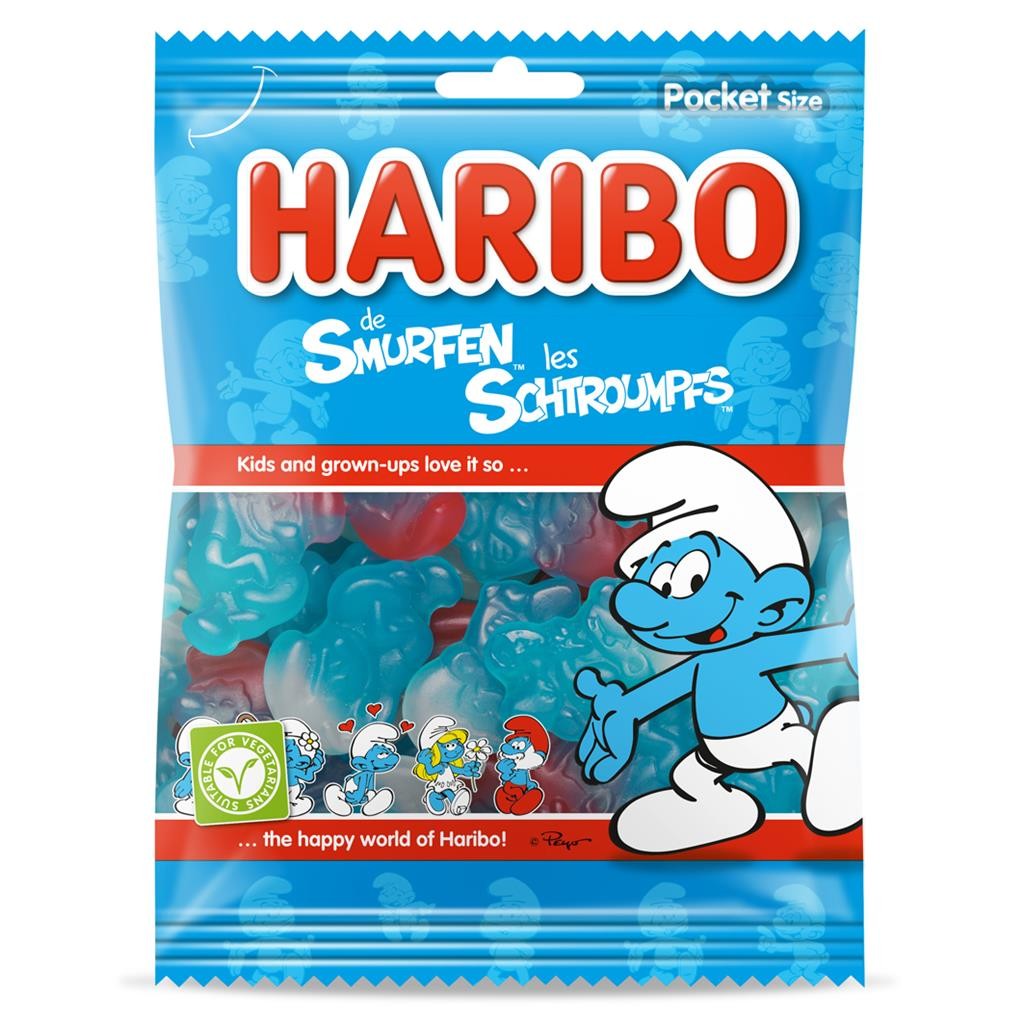 Haribo Schtroumpfs Bonbons 75 Gr