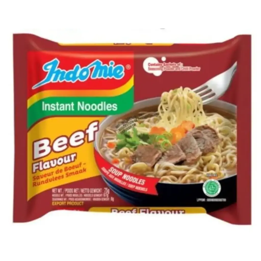 Indomie Boeuf Nouilles Préparées 70 Gr