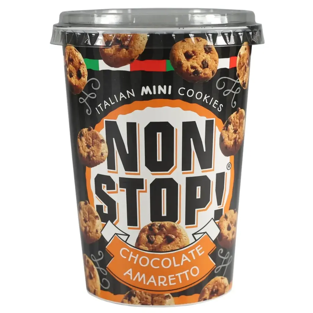 Non Stop! Mini Cookies Chocolat Amaretto 125 Gr