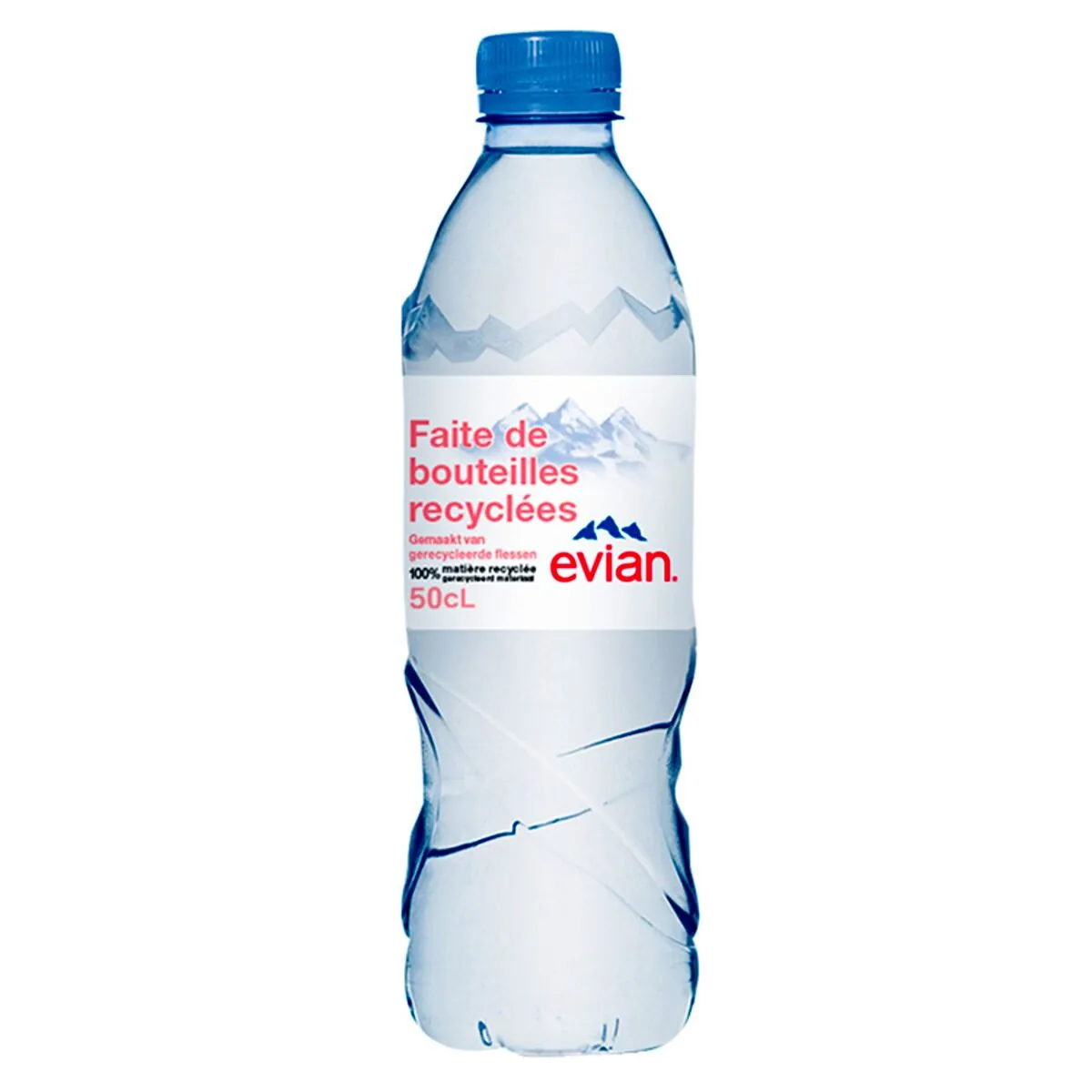 Evian Eau Plate Bouteille 50 Cl