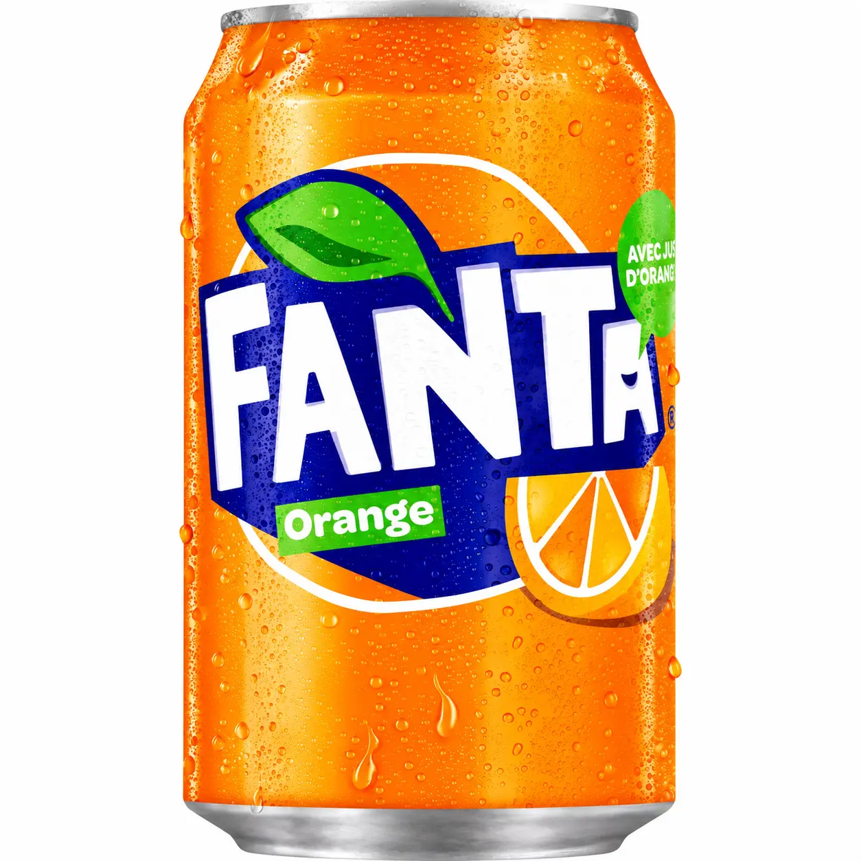 Fanta Orange Import DK Canette 33 Cl