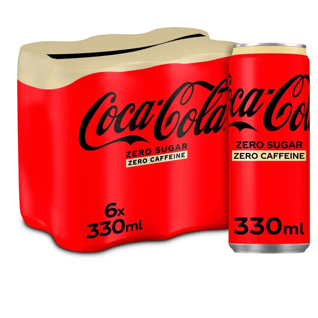 Coca-Cola Zero Sugar & Caffeine 6x33 Cl
