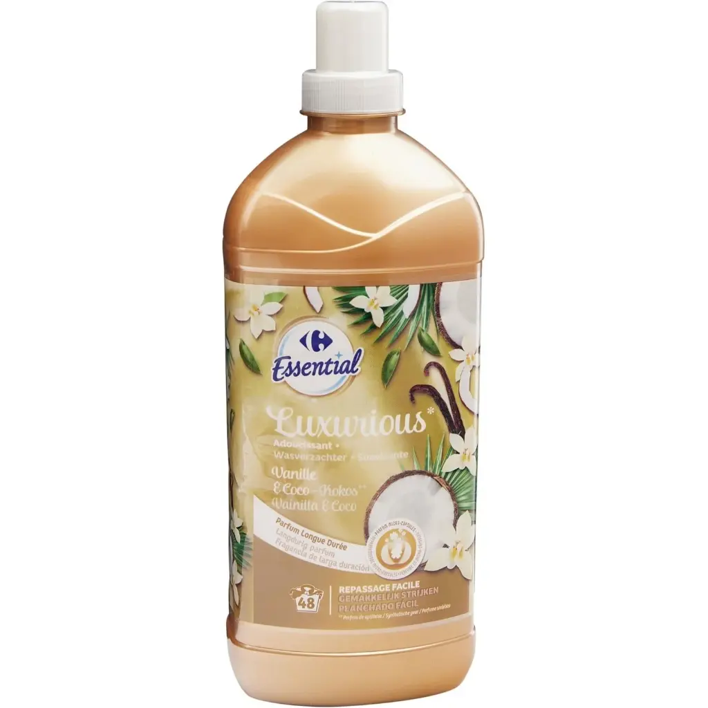 Carrefour Luxurious Vanille & Coco Adoucissant 48 Doses