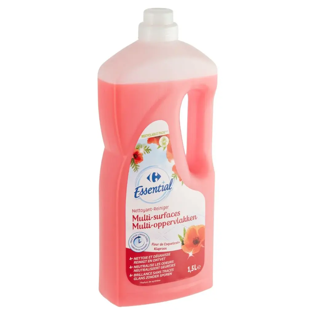 Carrefour Fleurs de Coquelicot Nettoie-Tout 1,5 L