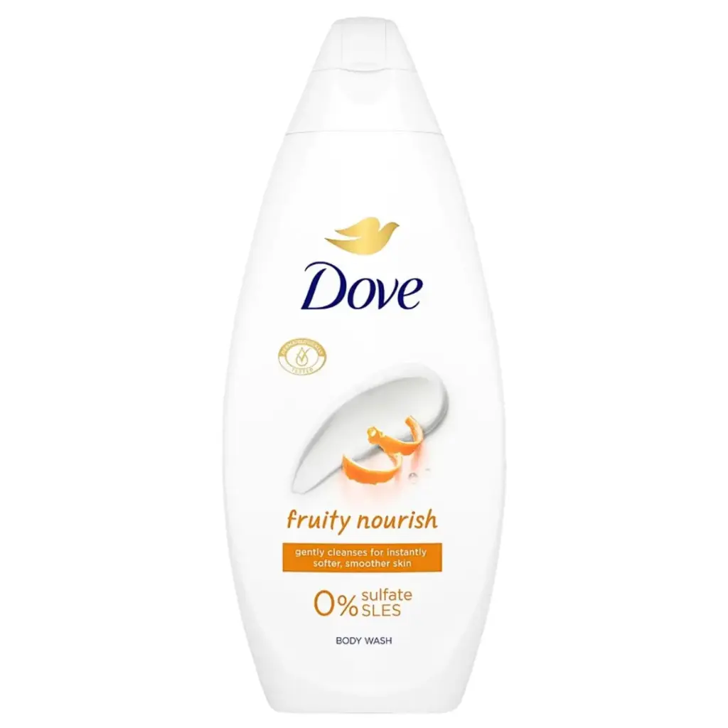 Dove Fruity Nourish 0% Sulfate Gel Douche 250 Ml