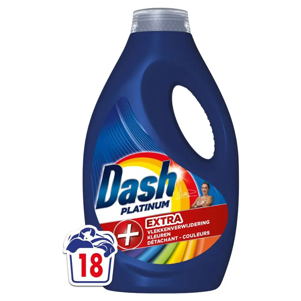 Dash Platinum Extra Détachant Couleurs 18 Doses