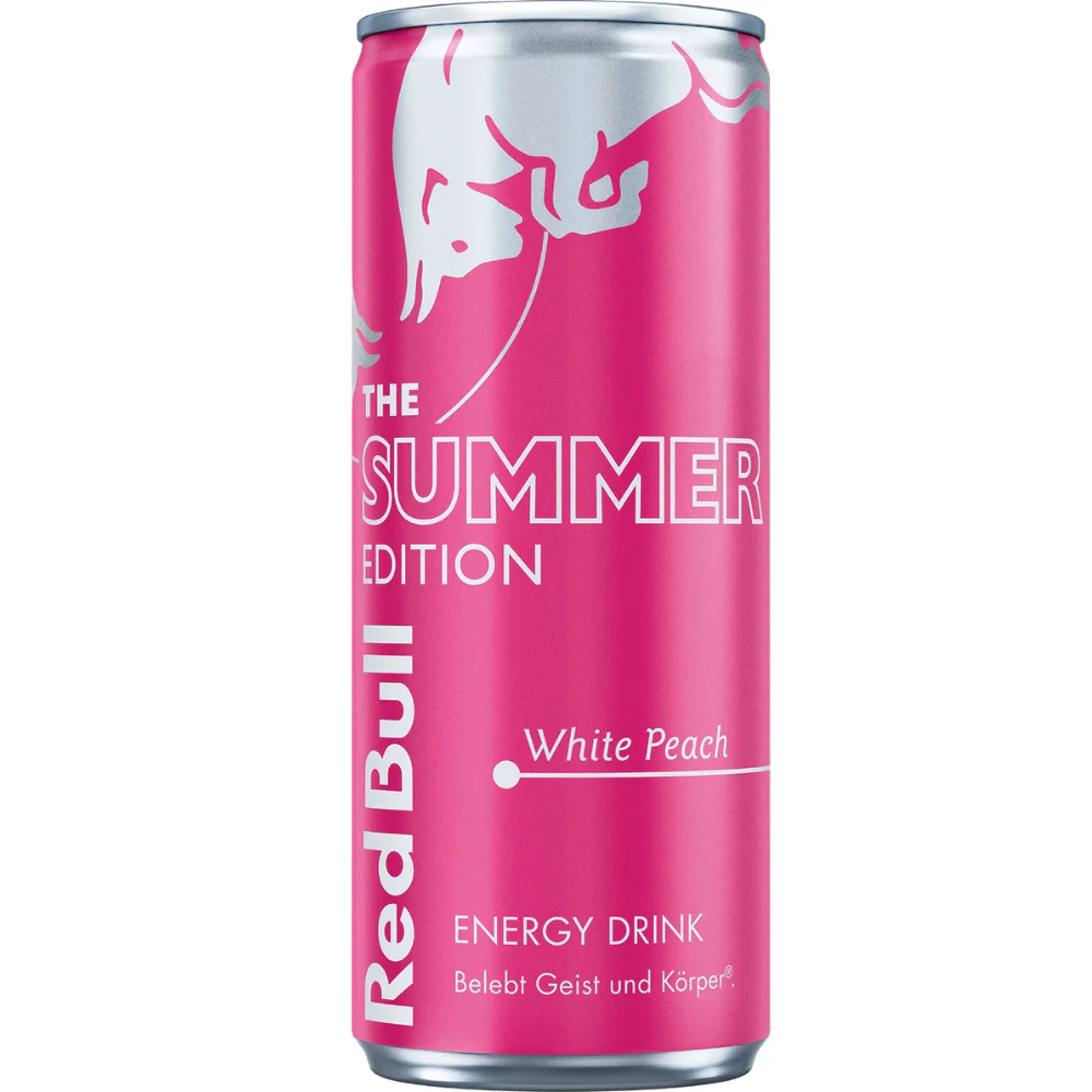 Red Bull Summer Edition Pêche Blanche 25 Cl 