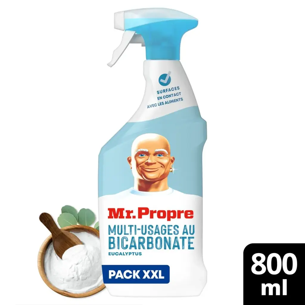 Mr Propre Bicarbonate Eucalyptus Spray Nettoyant 800 Ml