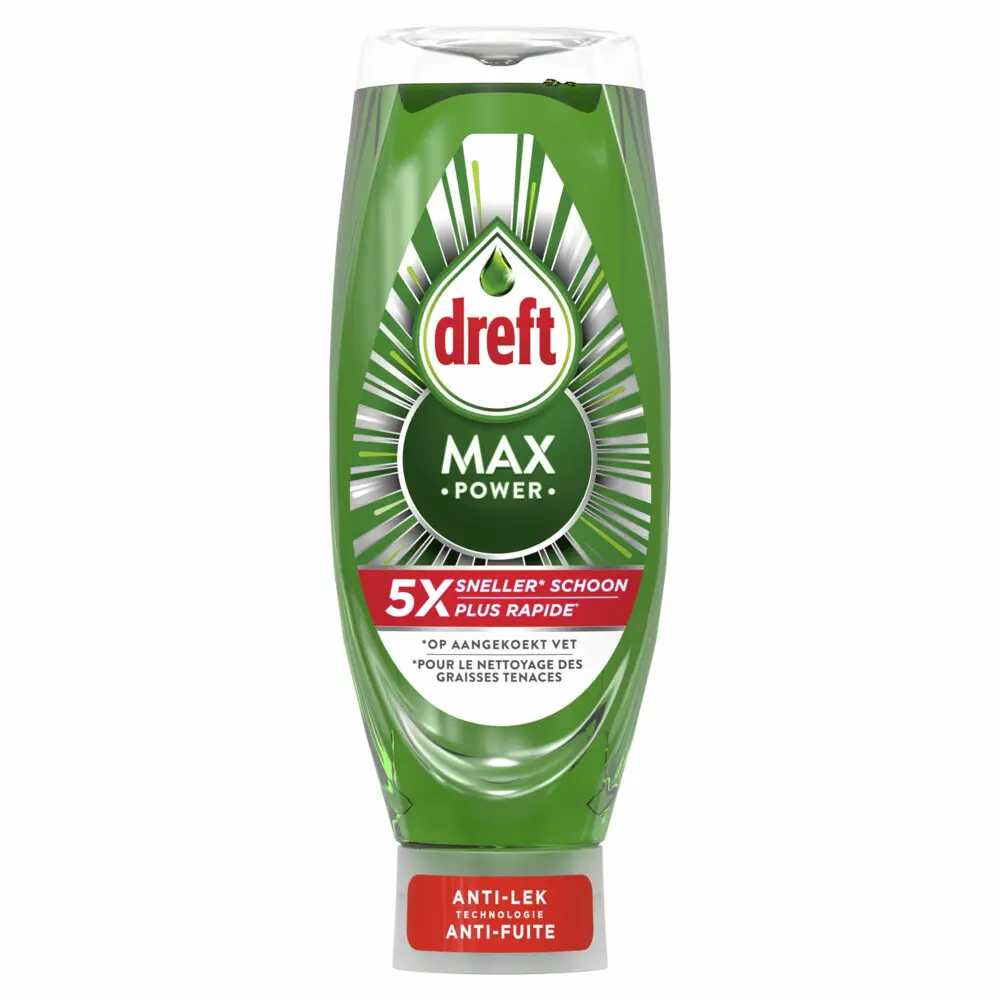 Dreft Max Power Original Liquide Vaisselle 730 Ml