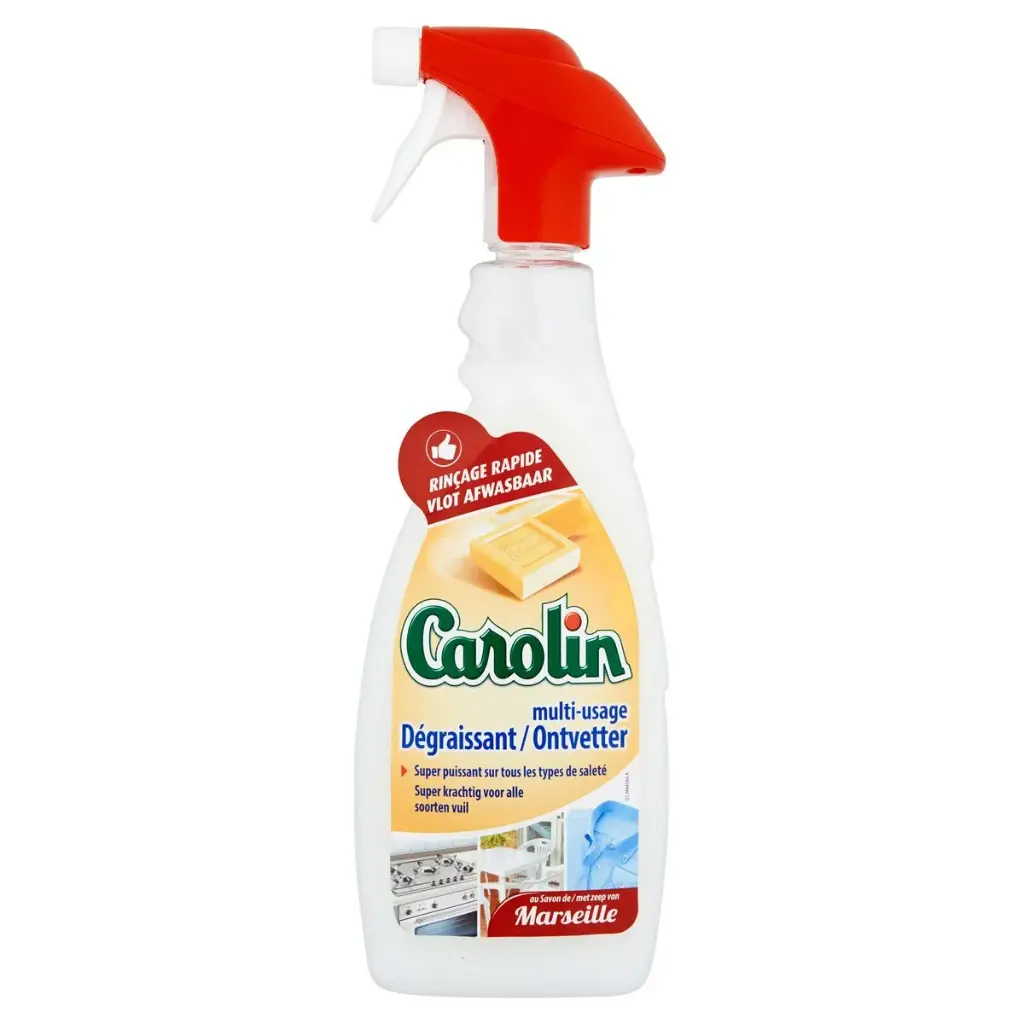 Carolin Dégraissant Savon Marseille Spray 650 Ml