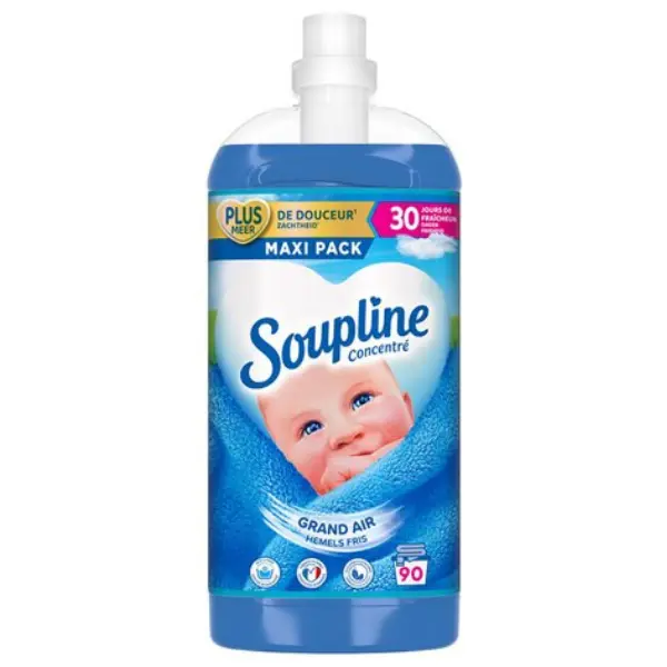 Soupline Grand Air Adoucissant 90 Doses