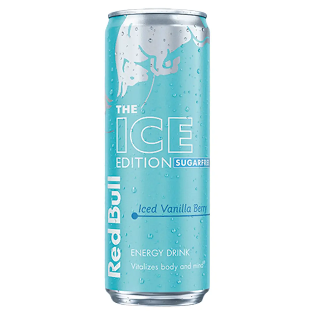 Red Bull Ice Edition Zero Sugar Myrtille & Vanille Glacée 25 Cl