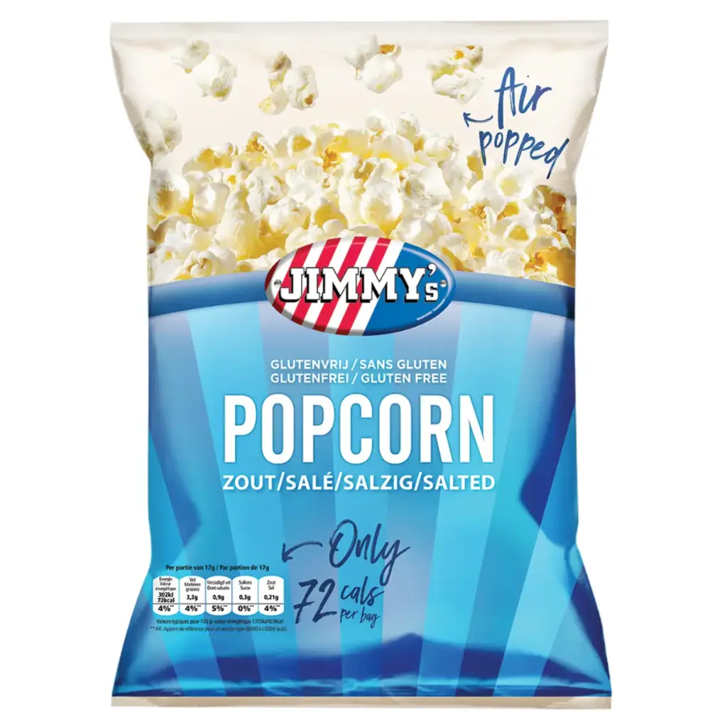 Jimmy's Popcorn Salé 100 Gr