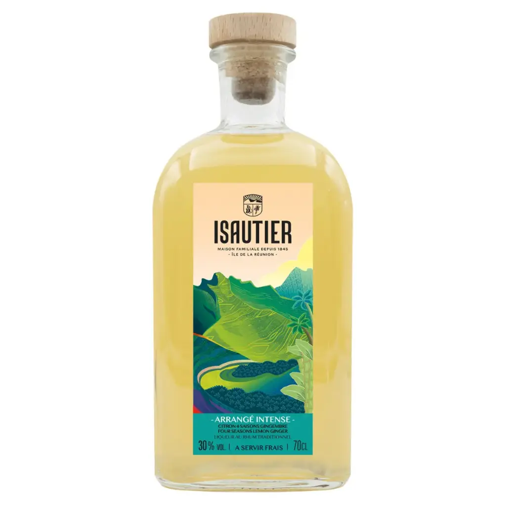 Isautier Arrangé Intense Citron 4 Saisons Gingembre 70 Cl