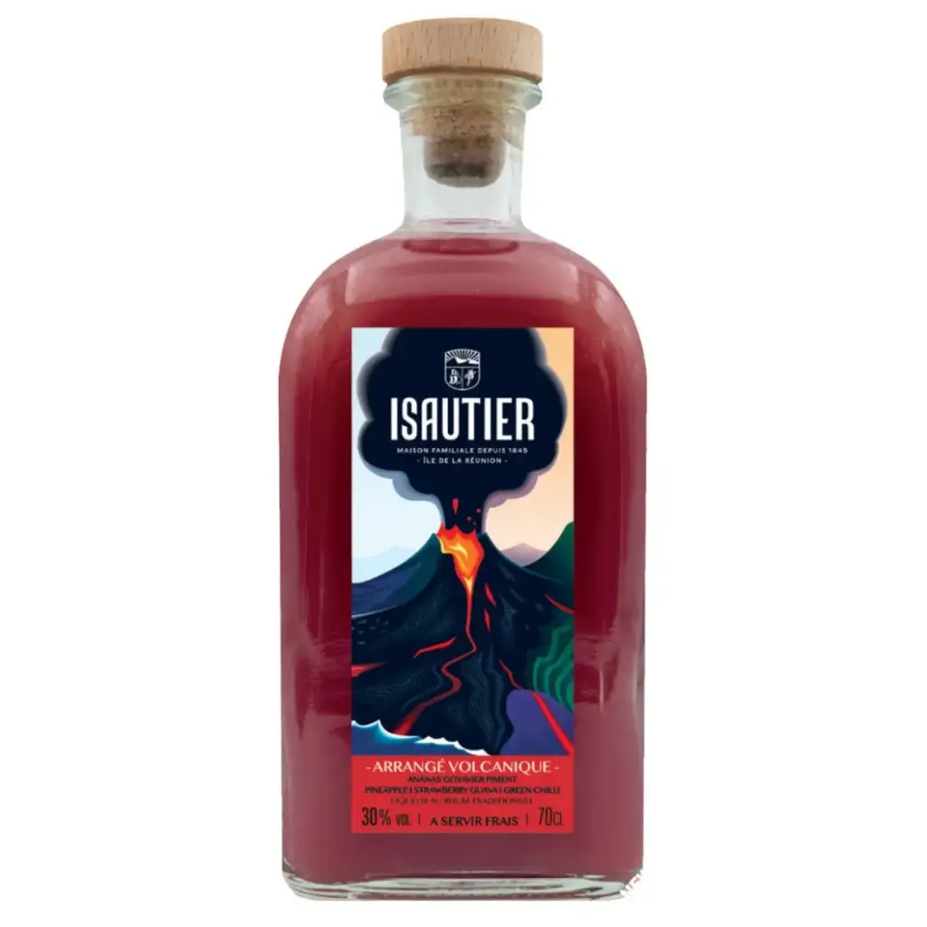 Isautier Arrangé Volcanique Ananas Goyavier Piment 70 Cl