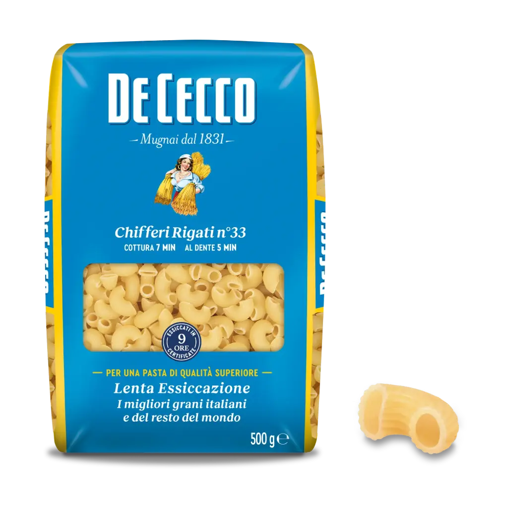 De Cecco Chifferi Rigati Pâtes 500 Gr