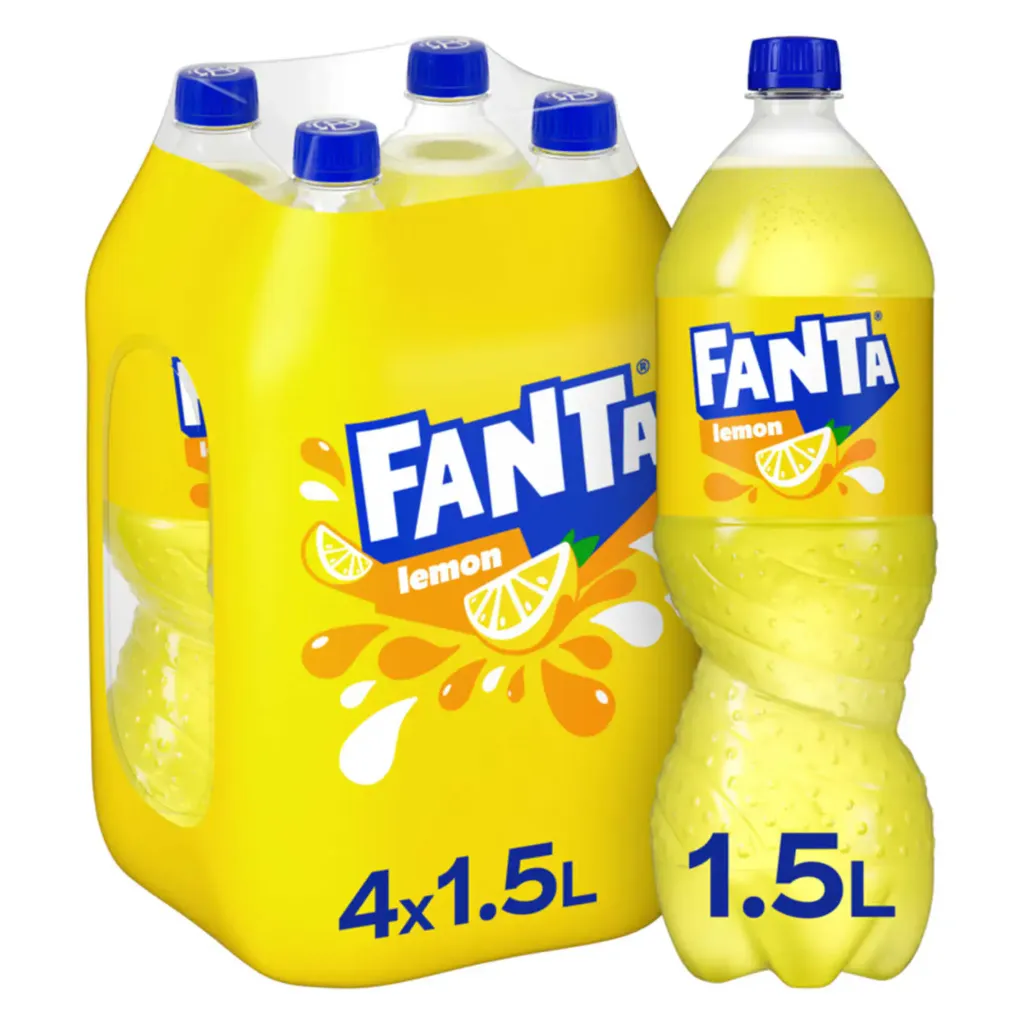 Fanta Lemon Bouteille 4x1,5 L