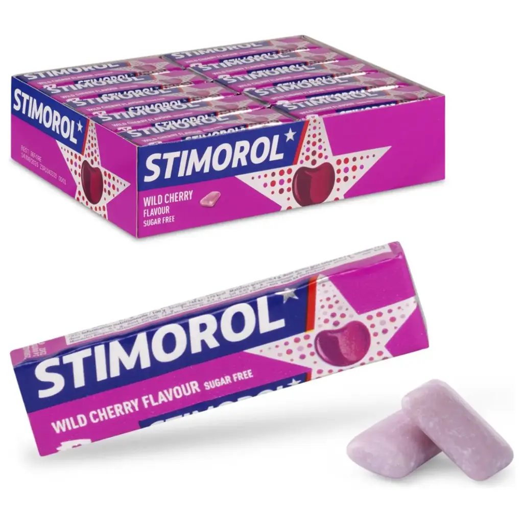 Stimorol Wild Cherry Chewing-gum 30x14 Gr