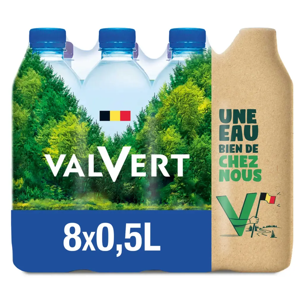 Valvert Eau Plate 8x50 Cl