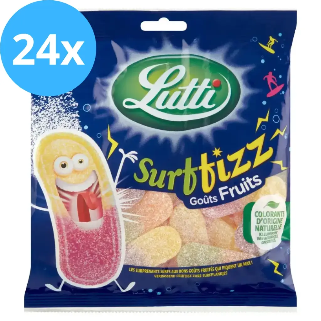 Lutti Surffizz Bonbons 24x200 Gr