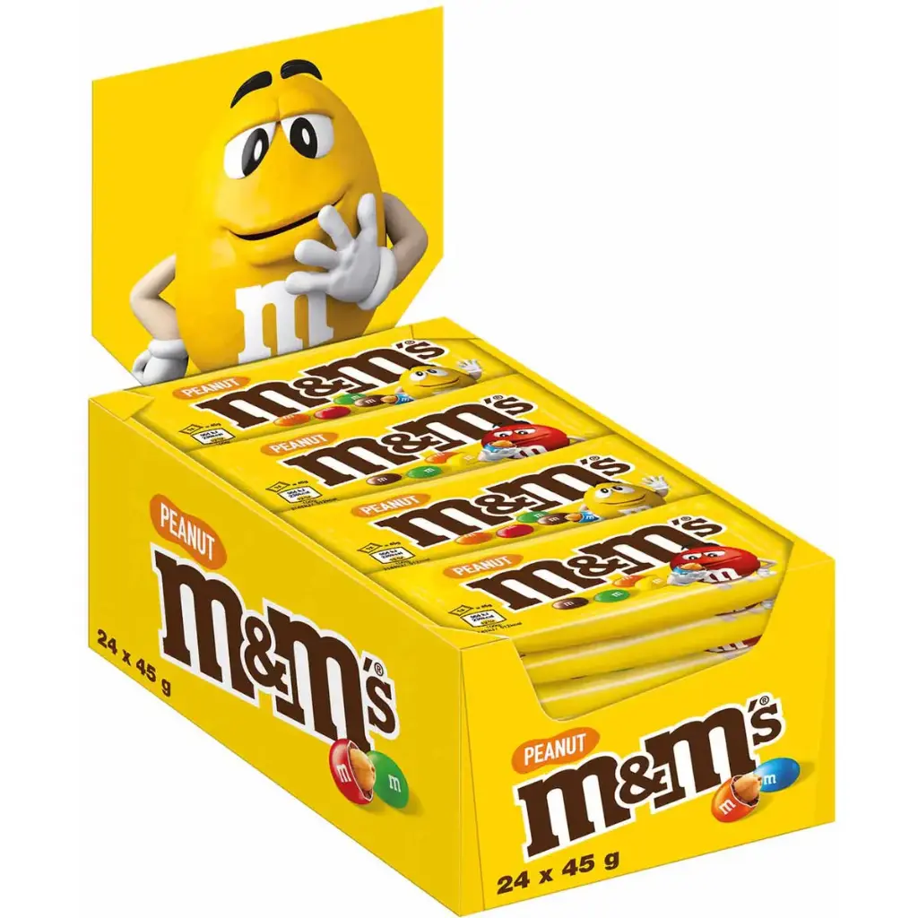 M&M's Peanut 24x45 Gr