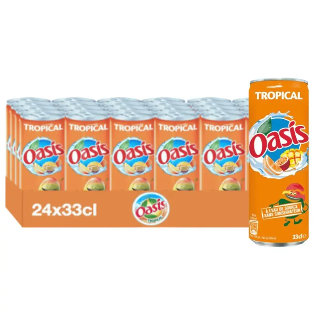 Oasis Tropical Canette 24x33 Cl