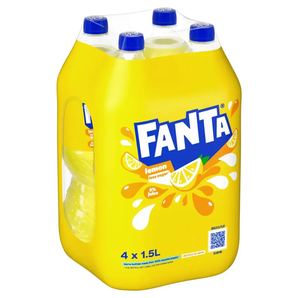 Fanta Lemon 4x1,5 L
