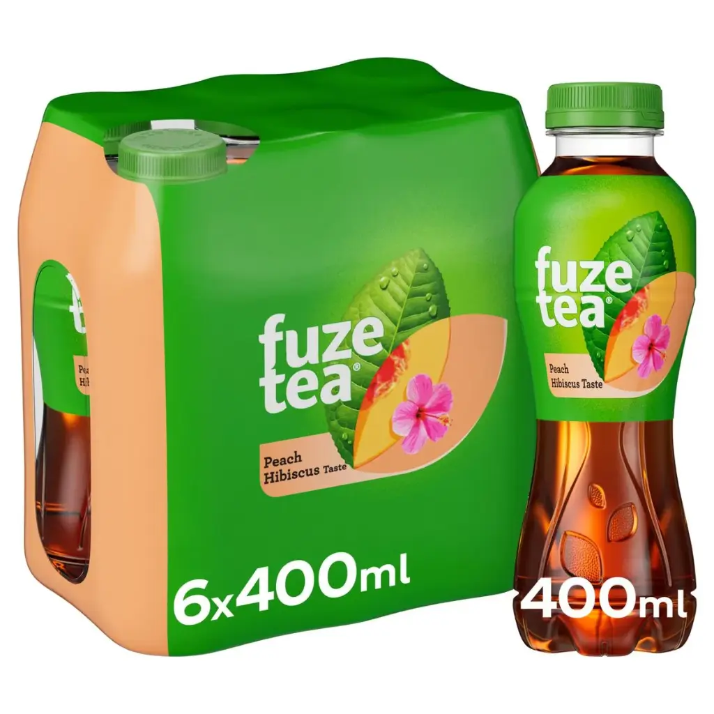 Fuze Tea Black Peach Hibiscus 6x40 Cl