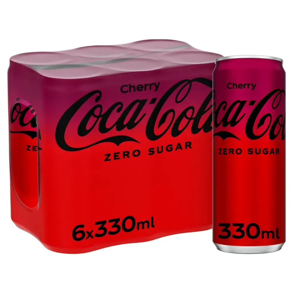 Coca-Cola Cherry Zero Sugar 6x33 Cl