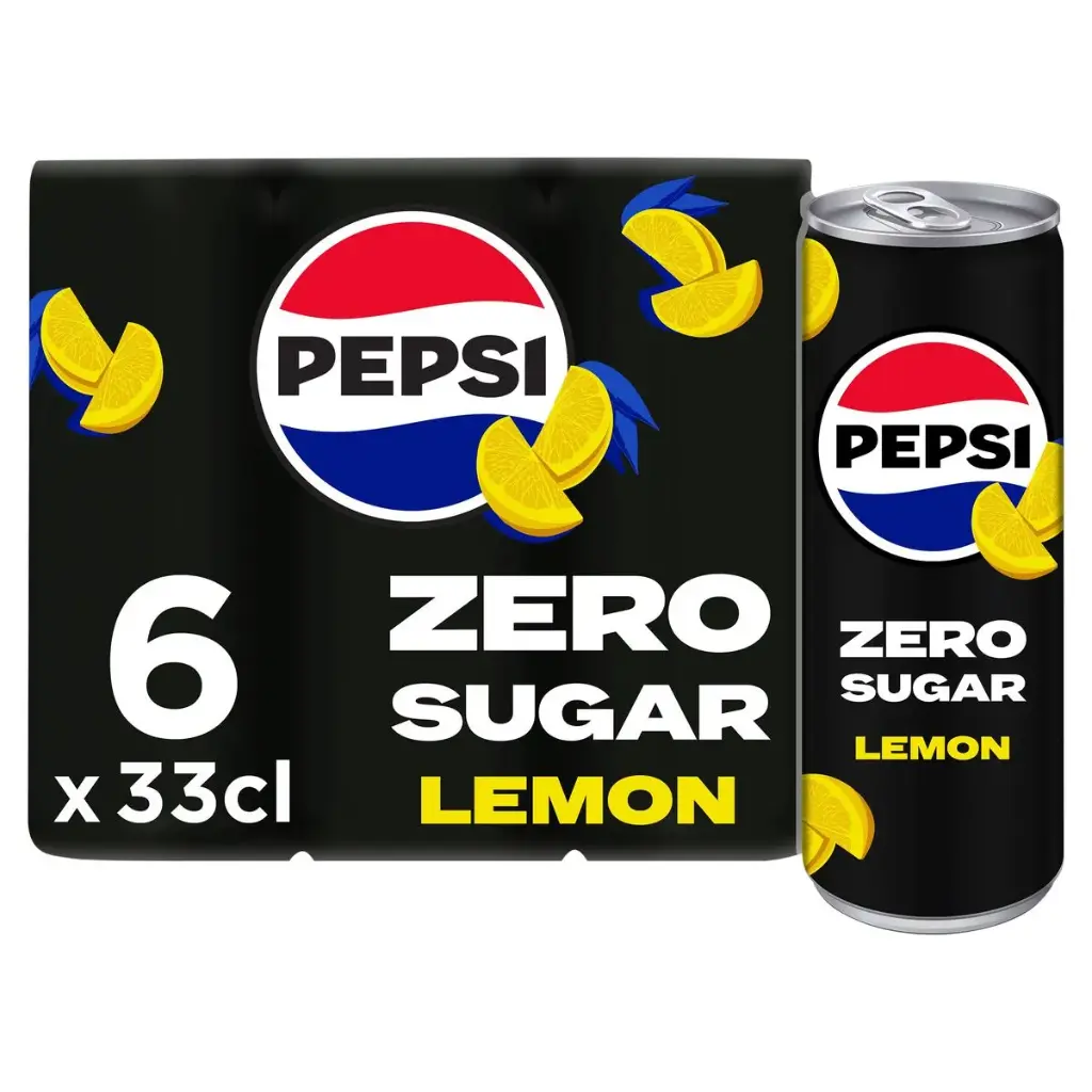 Pepsi Lemon Zero Sugar Cola 6x33 Cl