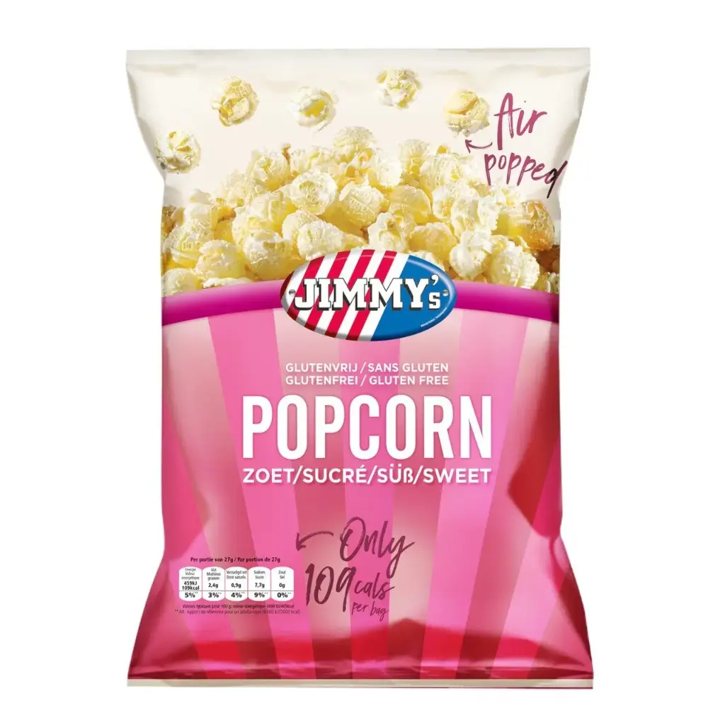 Jimmy's Popcorn Sucré 150 Gr