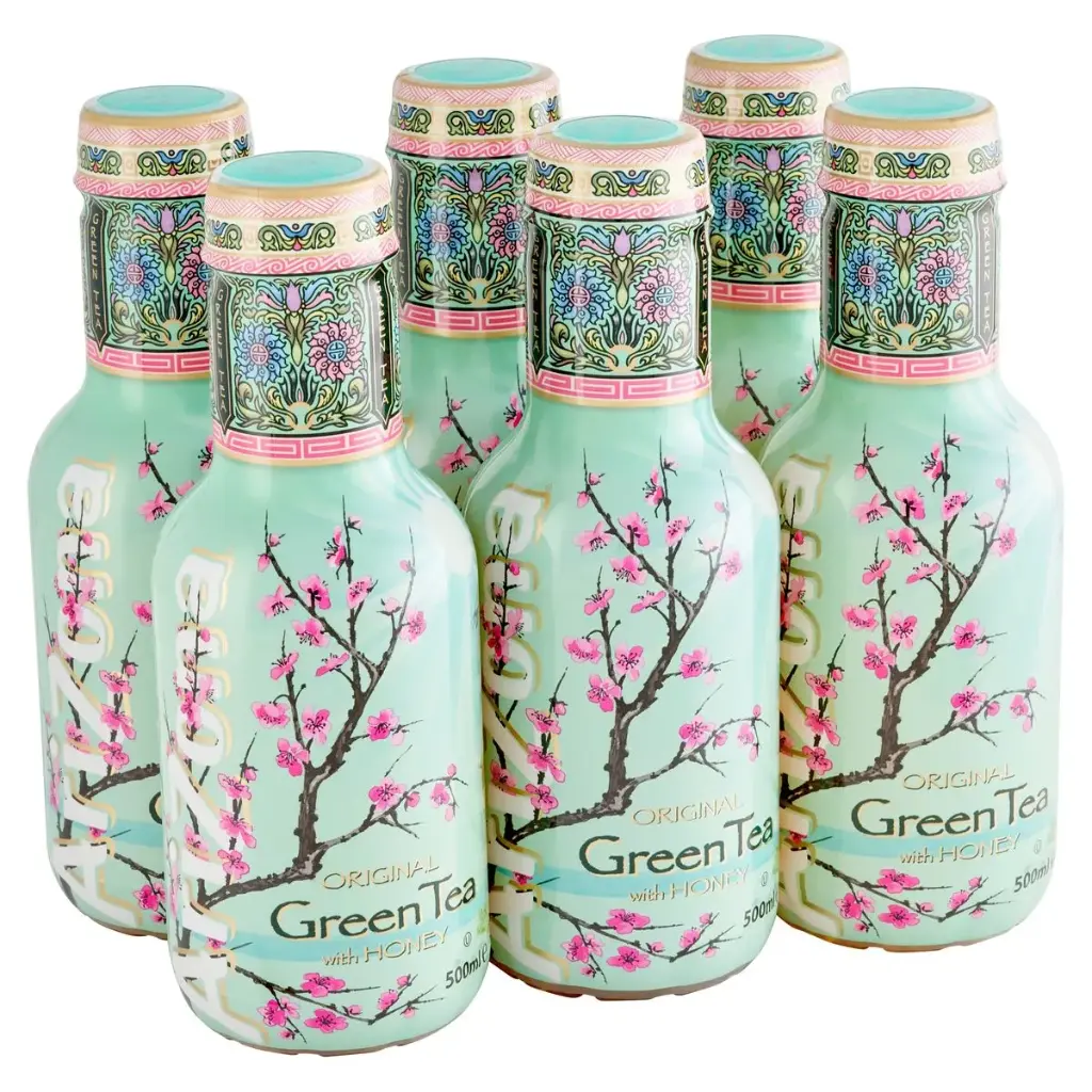 Arizona Green Tea With Honey 6x50 Cl
