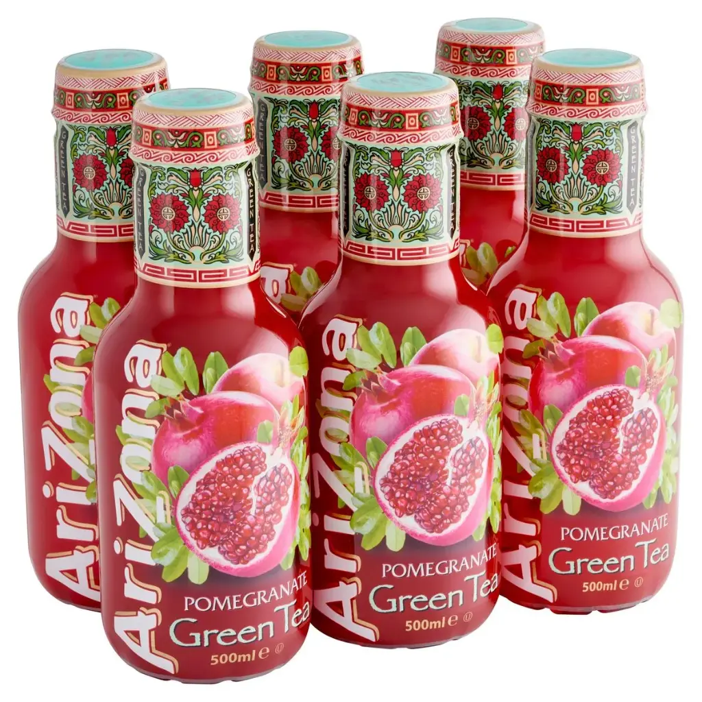 Arizona Pomegranate Green Tea 6x50 Cl