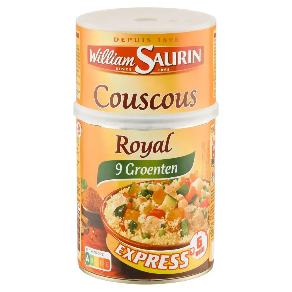 William Saurin Couscous Royal 9 Légumes 980 Gr