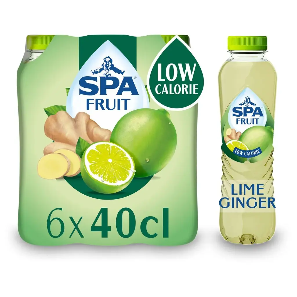 Spa Fruit Citron Vert Gingembre 6x40 Cl