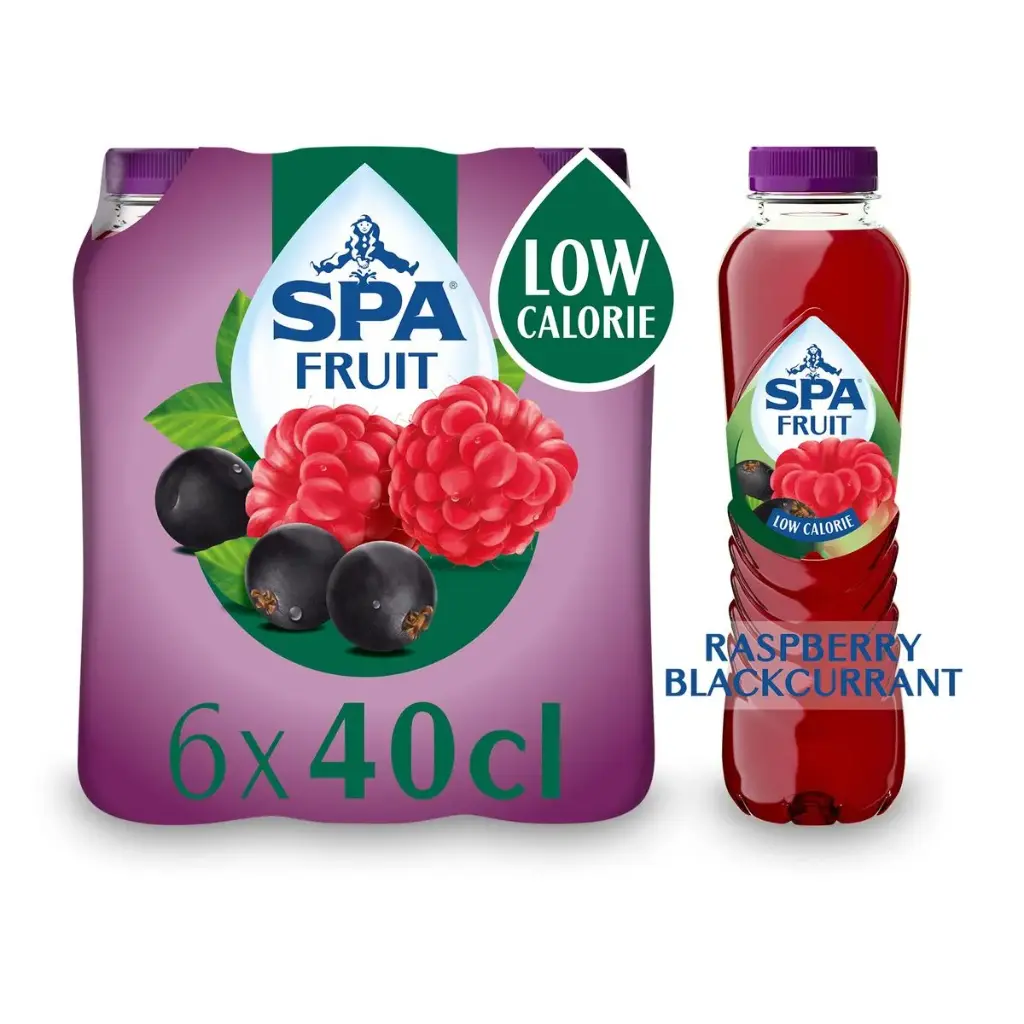 Spa Fruit Framboise Cassis 6x40 Cl